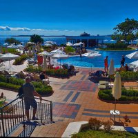 Зона отдыха в нашем отеле. Солнечный Берег. Болгария. :: Леонид Школьный