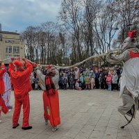 Сказка "Коза и Коса" в парке "Орлёнок" :: Татьяна Машошина Сказка "Коза и Коса" в парке "Орлёнок" :: Татьяна Машошина