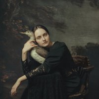 Портрет с птицей. :: Дина Агеева