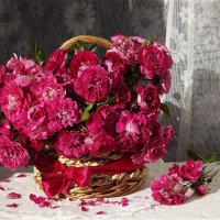Корзиночка с розами! :: Нина Андронова