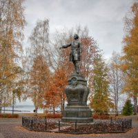 Памятник Петру I в Петрозаводске :: Andrey Lomakin Памятник Петру I в Петрозаводске :: Andrey Lomakin