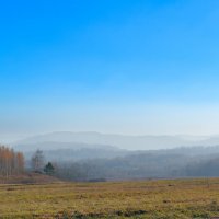В синей дымке. :: Михаил Соколов