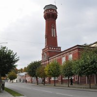 Здание пожарной части в Ельце :: Татьяна Машошина Здание пожарной части в Ельце :: Татьяна Машошина