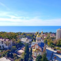 Панорама Сочи с Виноградной горки :: Tata Wolf