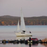 на озере Таватуй :: Елена Шаламова на озере Таватуй :: Елена Шаламова