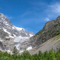 Ледник  Чалаади. Сванетия, Грузия. :: Дина Евсеева