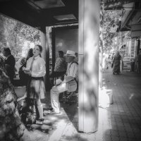 Вся наша жизнь проходит в ожидании (чб) :: Сергей Царёв Вся наша жизнь проходит в ожидании (чб) :: Сергей Царёв