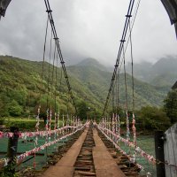 Абхазия мост через рекук :: Александр Леонов