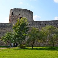 Изборская крепость - главный форпост Средневековой Руси здесь :: Виктор Осипчук