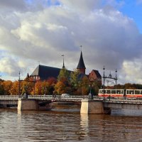 Дровяной мост и собор :: Сергей Карачин Дровяной мост и собор :: Сергей Карачин