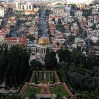 Хайфа  Бахайские сады и усыпальница Баба. Цетр бахайской религии *север страны * Израиль  2025г :: ujgcvbif 