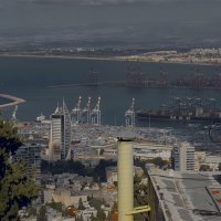 Израиль*Хайфа*Море*Порт 2025г :: ujgcvbif 