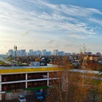 Осеннее. Вид с балкона. :: Василий Палий