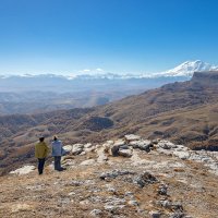 Вид на гору Эльбрус. :: Андрей Дурапов