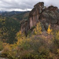 Скала Могол, часть массива Такмак :: Марина Фомина.