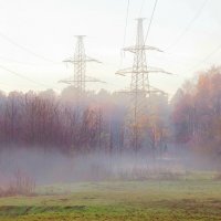 В утреннем тумане :: Андрей Снегерёв В утреннем тумане :: Андрей Снегерёв