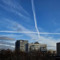 Полосы в небе :: Мария Яковлева