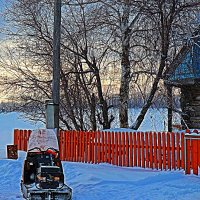 Декабрь...Дом у реки! :: Владимир 