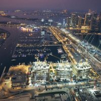 Дубай. Ночной вид из окна :: Андрей Город