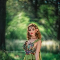 Охотница эльфийка :: Юрий Захаров