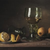 Натюрморт с рёмером и лимонами :: Максим Вышарь