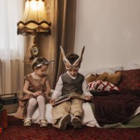 Заяц и олень :: Olga 