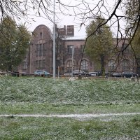 Первый снег в Выборге :: Ольга Первый снег в Выборге :: Ольга