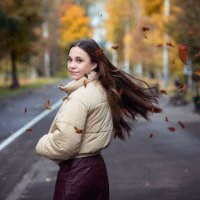 Осенний портрет :: Лилия . Осенний портрет :: Лилия .