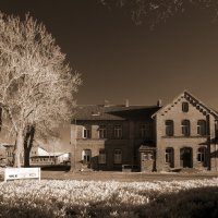 Старый вокзал... :: Николай Гирш Старый вокзал... :: Николай Гирш