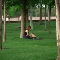 девушка с книгой :: Ольга Косачова девушка с книгой :: Ольга Косачова