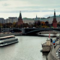 На Москве реке завершается навигация. :: Татьяна Помогалова На Москве реке завершается навигация. :: Татьяна Помогалова