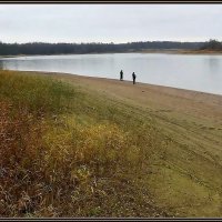 Осень. Река Гжать :: Ольга Довженко Осень. Река Гжать :: Ольга Довженко