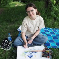 Катерина: её дворцы украсят Лувр - она по краскам чемпион! :: Евгений 