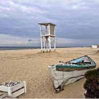 На осеннем берегу. :: Валерия Комова На осеннем берегу. :: Валерия Комова