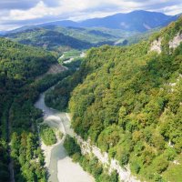 Вид с подвесного моста Скай парка :: Наталия Григорьева