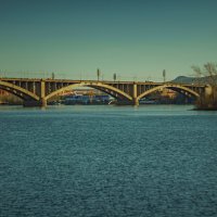 Коммунальный мост Красноярск :: Алексей Копцев 