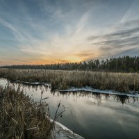 вечер на реке :: сергей 