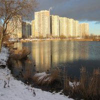 Первый снег и редкое солнце :: Наталья Герасимова