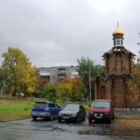 Строительство часовеньки :: Ольга 