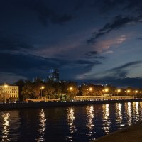 Вечерние огни Санкт Петербурга. :: Лилия *