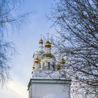 Золотые купола :: Сергей Цветков Золотые купола :: Сергей Цветков