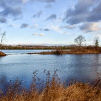 Ноябрь на Енисее :: Владимир Звягин
