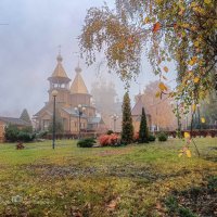 Осенний туман :: Игорь Сарапулов Осенний туман :: Игорь Сарапулов