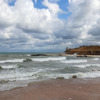 Пляж Солнечный в Севастополе. :: Андрей Дурапов