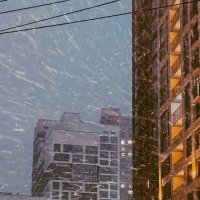 Городская метель :: Александр Романов Городская метель :: Александр Романов