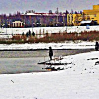 Октябрь...По первозимью на рыбалку! :: Владимир 