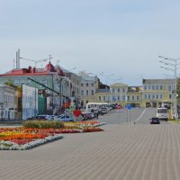 Красная площадь - административный центр города Сарапул Удмуртской республики :: Борис Русаков