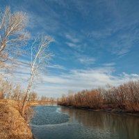 Поздняя осень на ерике Пахотный. :: Дина Евсеева