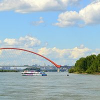 По Оби. Бугринский мост :: Татьяна Лютаева По Оби. Бугринский мост :: Татьяна Лютаева