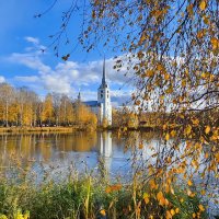 Краски осени. Петропавловский парк. :: Михаил Свиденцов